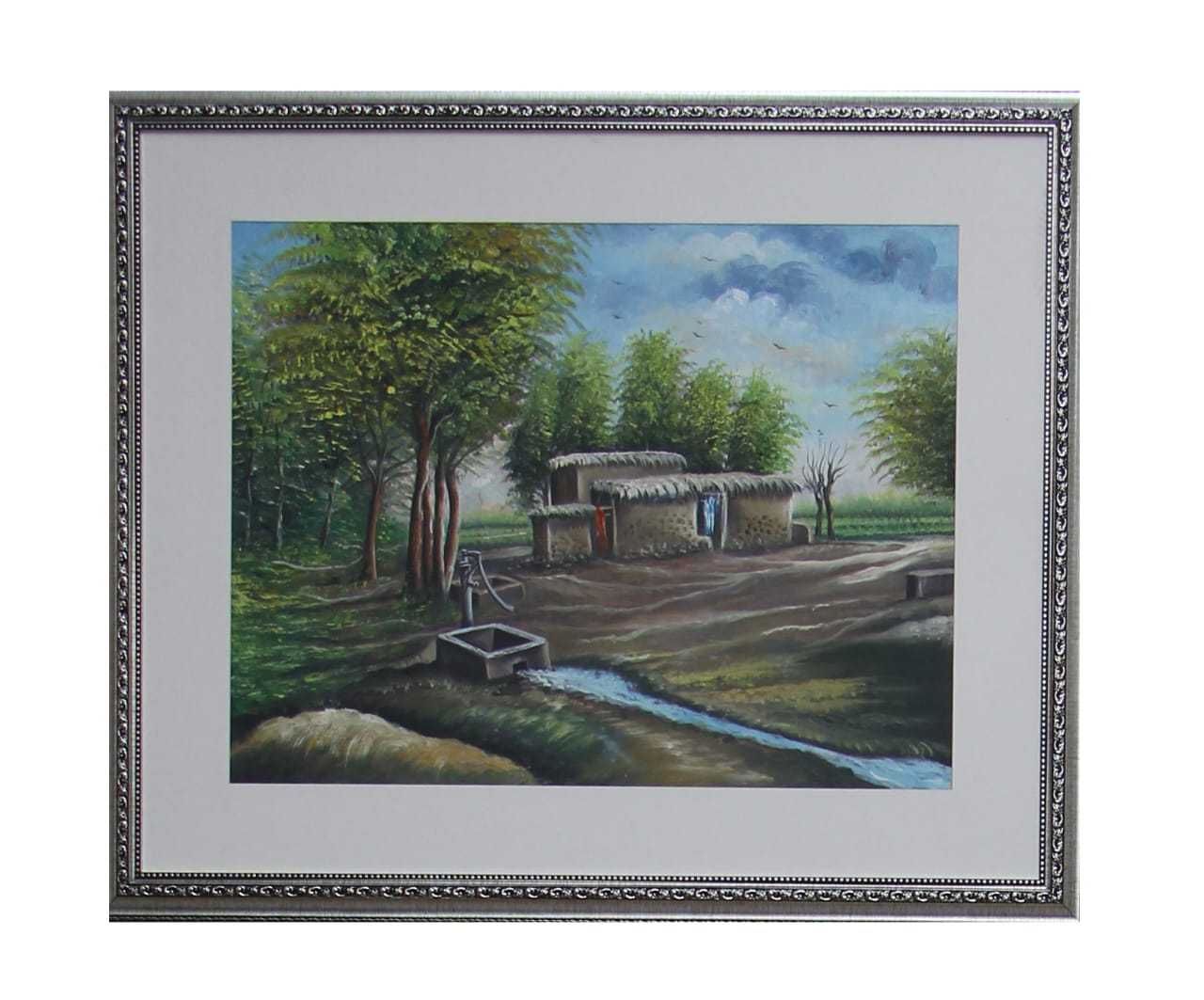 Tranquil Streams Nature Artwork