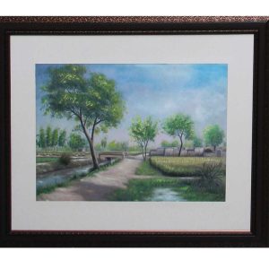 Solace in Shade Impressionist Painting