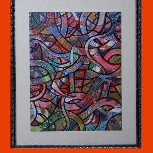 Radiant Bloom Floral Acrylic Art