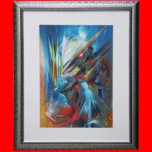 Vibrant Spectrum Contemporary Canvas